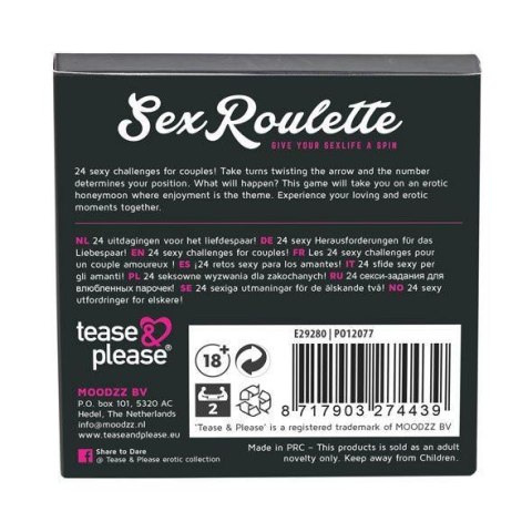 Tease & Please Sex Roulette Love & Marriage (NL-DE-EN-FR-ES-IT-PL-RU-SE-NO)