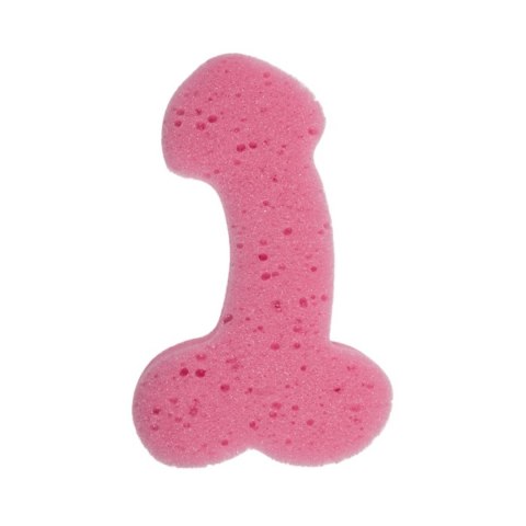 Kinky Pleasure Zabawka - Bath Sponge Penis - 19cm Pink