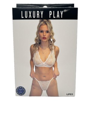 Luxury Play Bielizna-Luxury Play - Lingerie Set Medium White