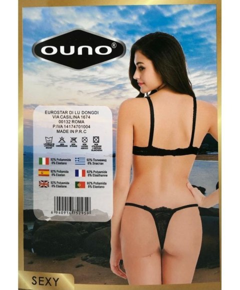 Ouno Ouno-Sexy Lingerie Set 2 parts-L/XL-White