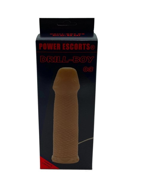 Power Escorts Drill Boy 03 - vibro with remote