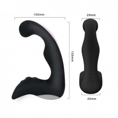 Power Escorts New prostate stimulator black rechargeable prostate stimulator