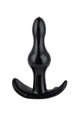 Power Escorts Plug-Rocket Anchor Plug 8,5cm Black