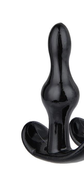 Power Escorts Plug-Rocket Anchor Plug 8,5cm Black