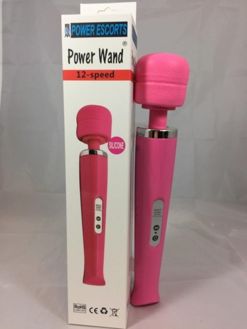 Power Escorts Powerwand pink eu plug big size wand massager