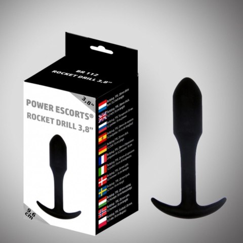 Anal plug, korek analny, korek analny 9,6 cm