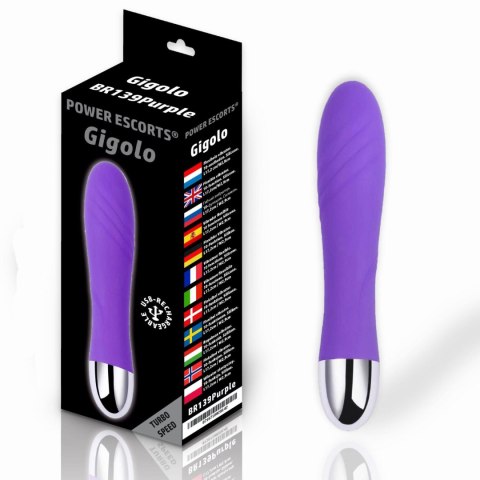 Power Escorts Wibrator - Gigolo USB purple