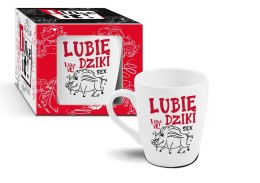 BGtech Kubek-Baryłka 300ml - Lubię dziki sex - I LIKE IT