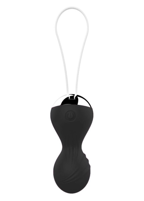 Boss Series Magic Kulki-Vibrating Silicone Kegel Balls USB 10 Function / Remote control -Black