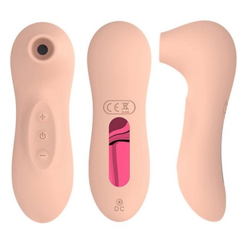 Boss Series Magic Stymulator-Electric Sucking Massager 2.0 USB Flesh 10 Sucking