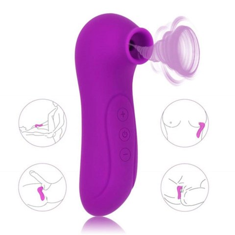 Boss Series Magic Stymulator-Electric Sucking Massager 2.0 USB Flesh 10 Sucking