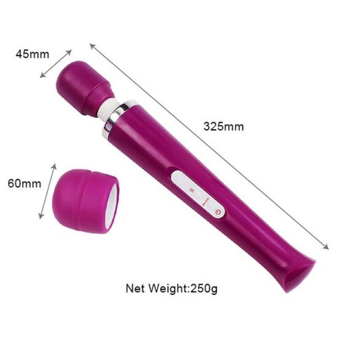 Boss Series Magic Stymulator-Magic Massager Wand USB Purple 10 Function