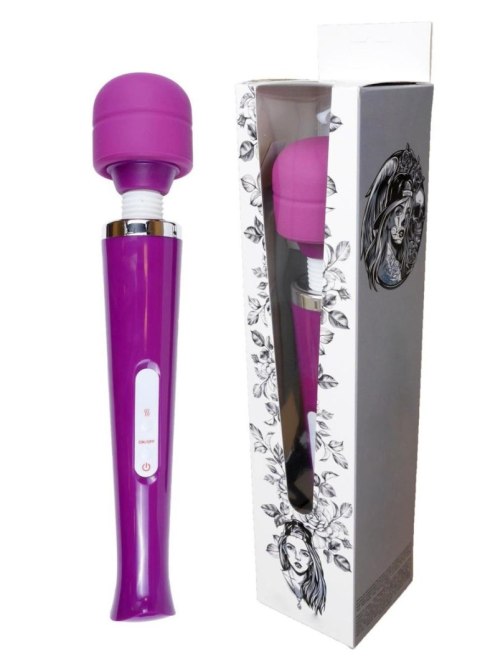 Boss Series Magic Stymulator-Magic Massager Wand USB Purple 10 Function