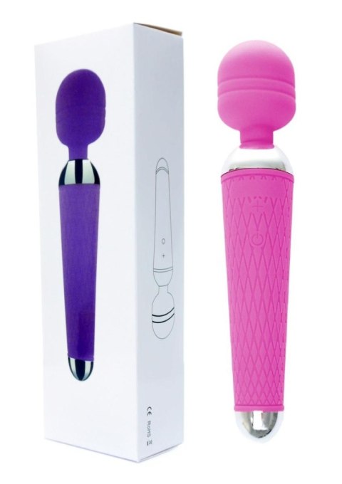 Boss Series Magic Stymulator-Power Massager Wand USB Purple 10 funkcji