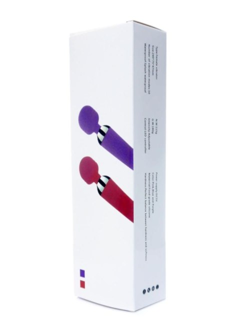 Wibrator Magic Stymulator, wibrator-Power Wibrator, masażer, wand Wand, różdżka, mikrofon USB Purple 20 funkcji