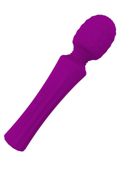 Boss Series Magic Stymulator-Rechargeable Power Wand - Purple