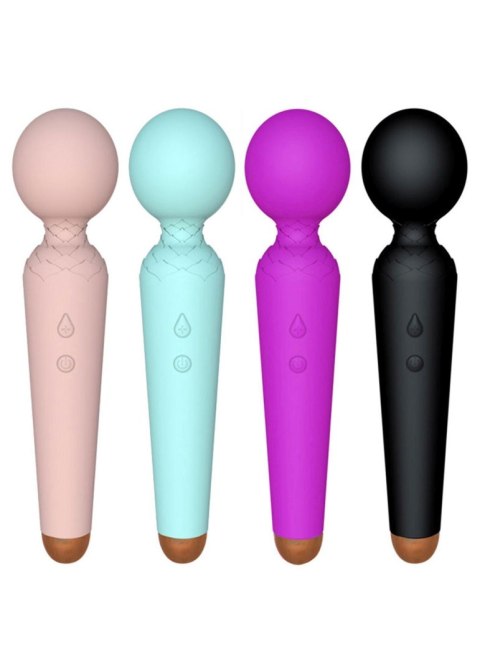 Boss Series Magic Stymulator-Rechargeable Power Wand USB 10 Functions - Flesh