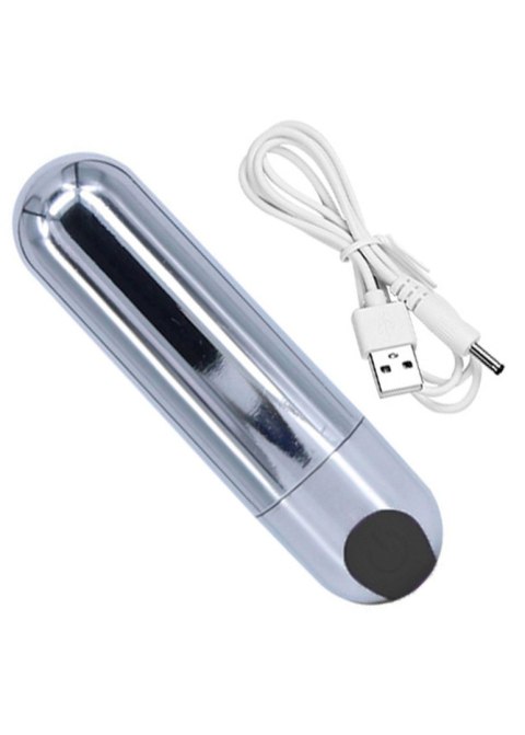 Wibrator Magic Wibrator-Strong mini wibrator wibrator Silver/Black USB 20 Function