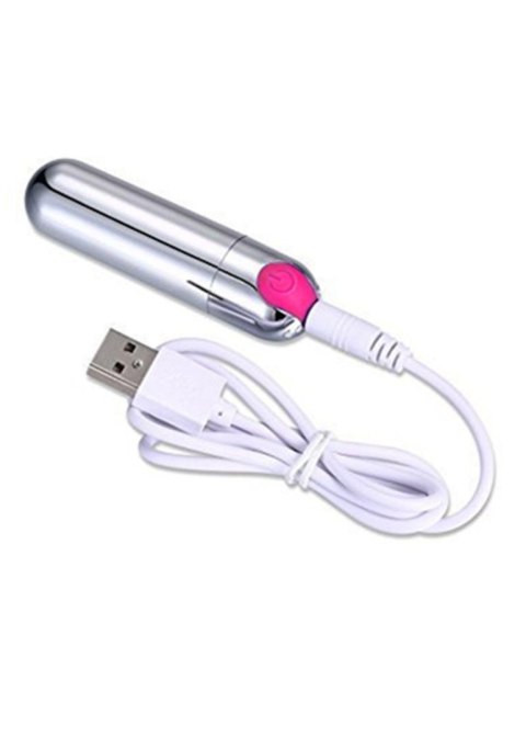 Wibrator Magic Wibrator-Strong mini wibrator wibrator Silver/Pink USB 20 Function