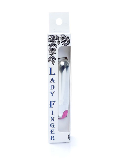 Boss Series Magic Wibrator-Strong Bullet Vibrator Silver/Pink USB 10 Function