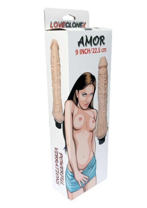 Boss Series Real Wibrator-AMOR-LOVECLONEX 9""""""""-vibration