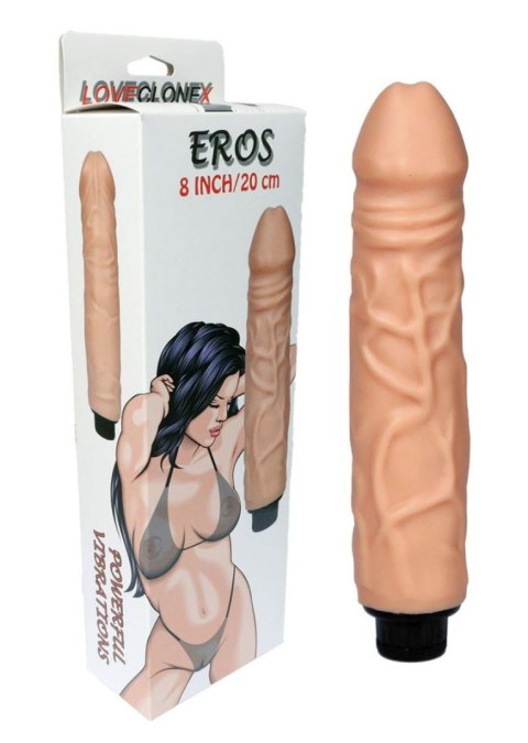 Boss Series Real Wibrator-EROS-LOVECLONEX 8""""""""-vibration