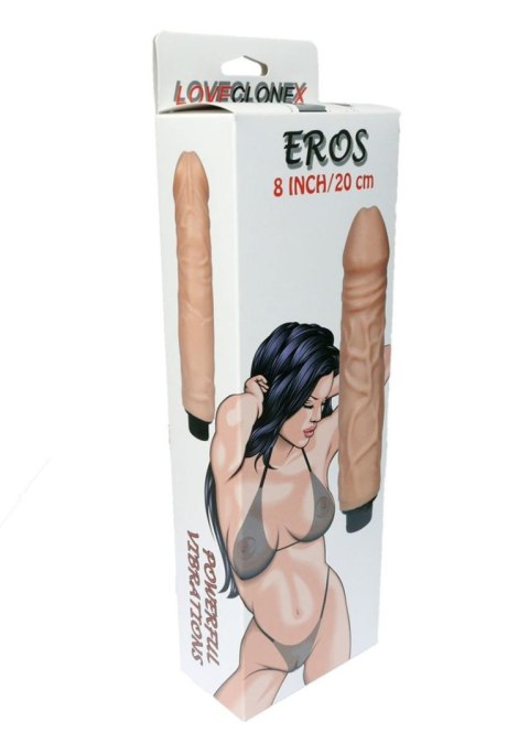 Boss Series Real Wibrator-EROS-LOVECLONEX 8""""""""-vibration