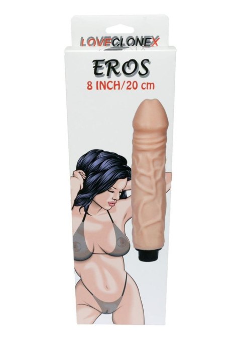 Boss Series Real Wibrator-EROS-LOVECLONEX 8""""""""-vibration