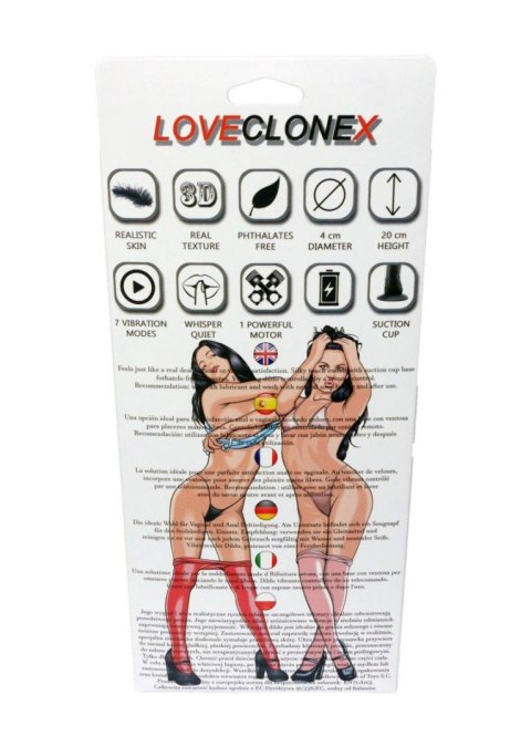 Boss Series Real Wibrator-KRONOS-LOVECLONEX 7""""""""-vibration