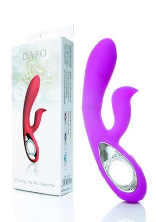 Boss Series Wibrator-Daro,12 funkcji, USB Fioletowy