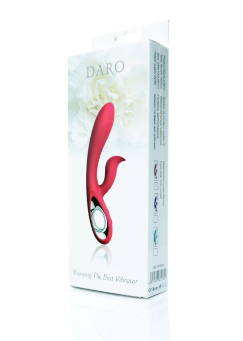 Boss Series Wibrator-Daro,12 funkcji, USB Fioletowy