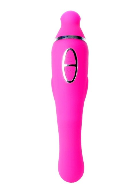 Boss Series Wibrator-HELEN Pink - 12- vibrating / 8 suction functions USB