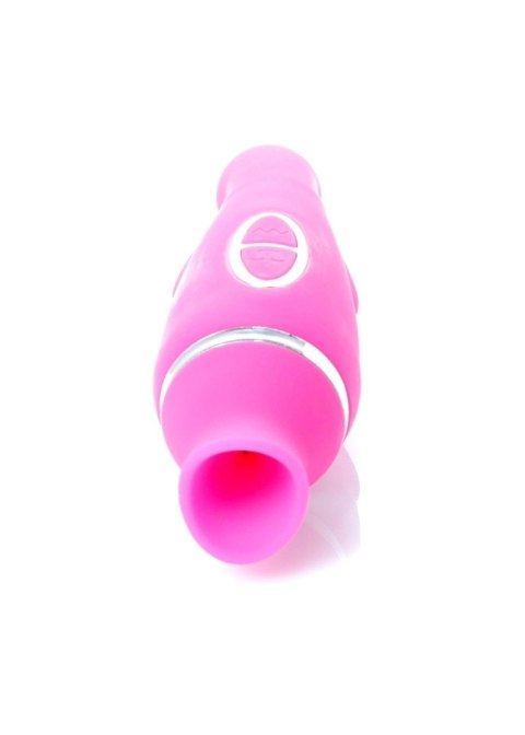 Boss Series Wibrator-HELEN Pink - 12- vibrating / 8 suction functions USB