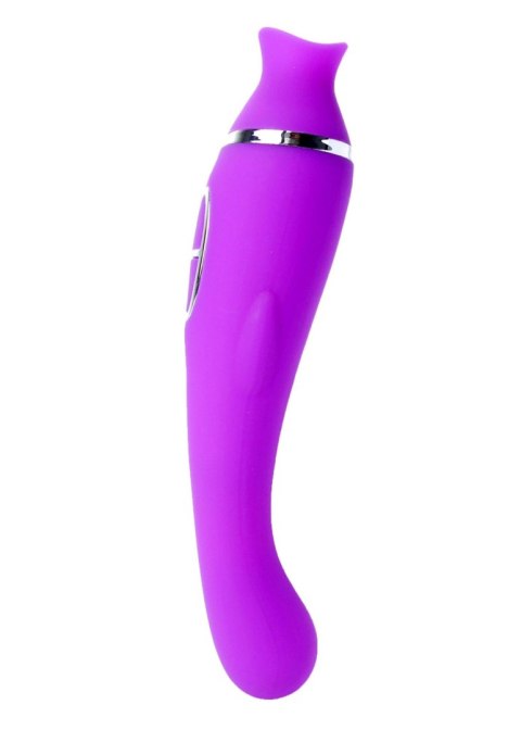 Wibrator Wibrator-KELLY Purple - 22- wibrator / 8 suction functions USB