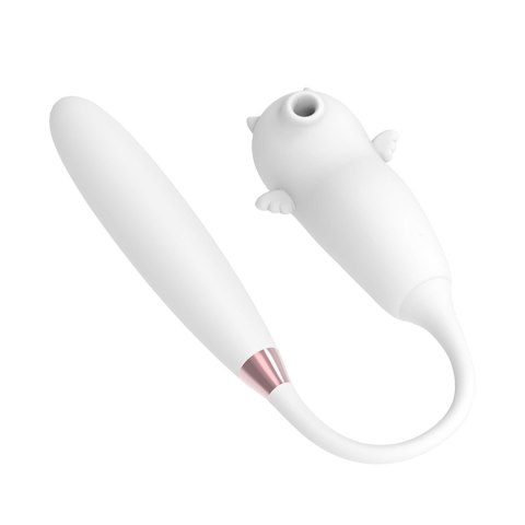 Wibrator Stymulator, wibrator-Viola Dual Purpose (white)