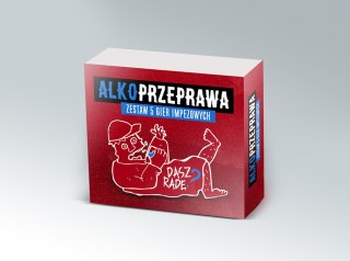 Grammi Gry-ALKOPRZEPRAWA 5w1-zestaw pięciu gier imprezowych