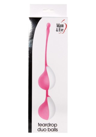 NS Novelties Kulki-TEARDROP DUO BALLS PINK