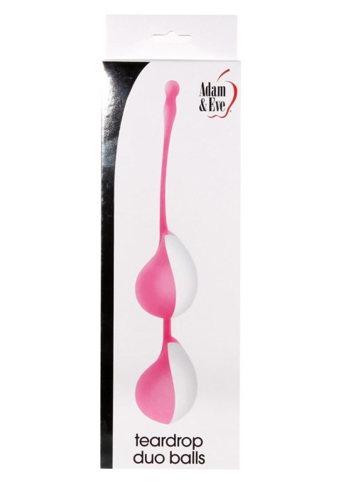 NS Novelties Kulki-TEARDROP DUO BALLS PINK