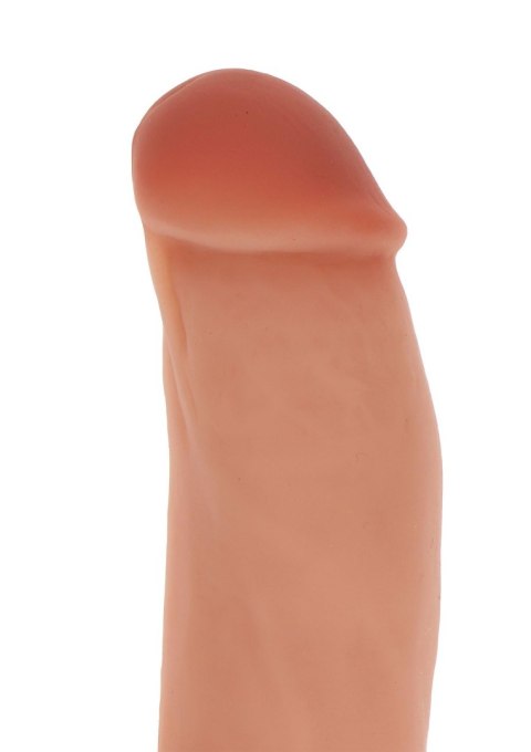 TOYJOY Silicone Dildo 7 inch w Balls Light skin tone