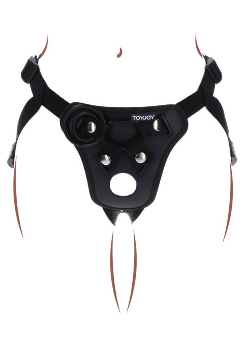 TOYJOY Strap-On Pleasure Harness Black