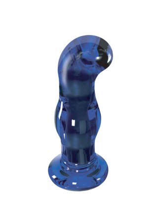 TOYJOY The Gleaming Glass Buttplug Blue