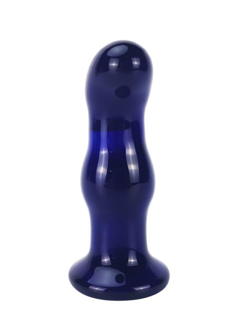 TOYJOY The Gleaming Glass Buttplug Blue