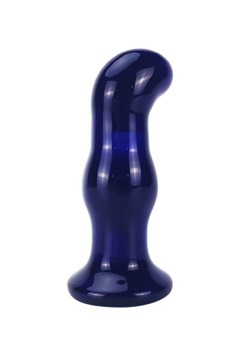 TOYJOY The Gleaming Glass Buttplug Blue