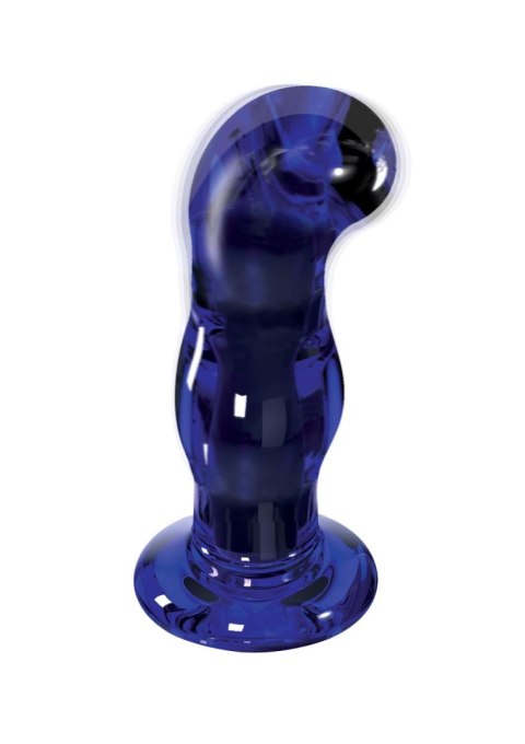 TOYJOY The Gleaming Glass Buttplug Blue