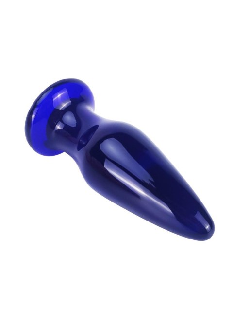 TOYJOY The Shining Glass Buttplug Blue