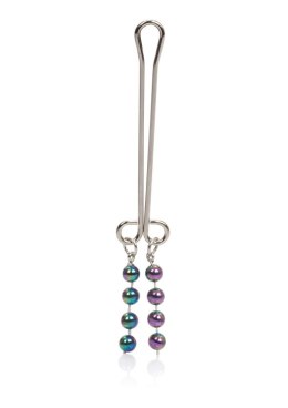 CalExotics Beaded Clitoral Jewelry Blue