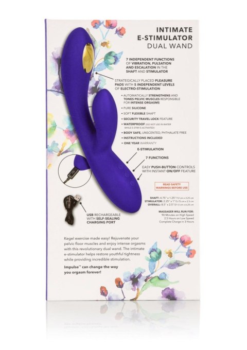 CalExotics Estim Dual Wand Blue