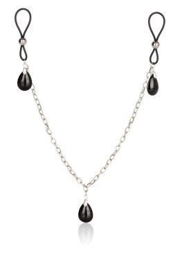 CalExotics Nonpierce Nipple Chain Jewelry Black