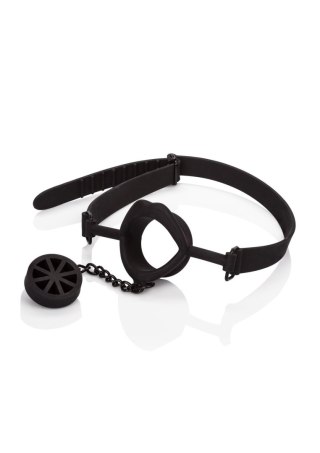 CalExotics Scandal Silicone Stopper Gag Black