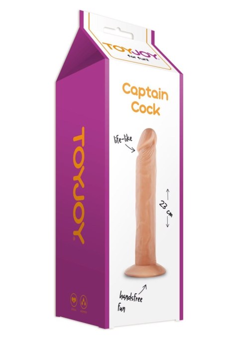 TOYJOY Captain Cock 23 cm Dong Light skin tone